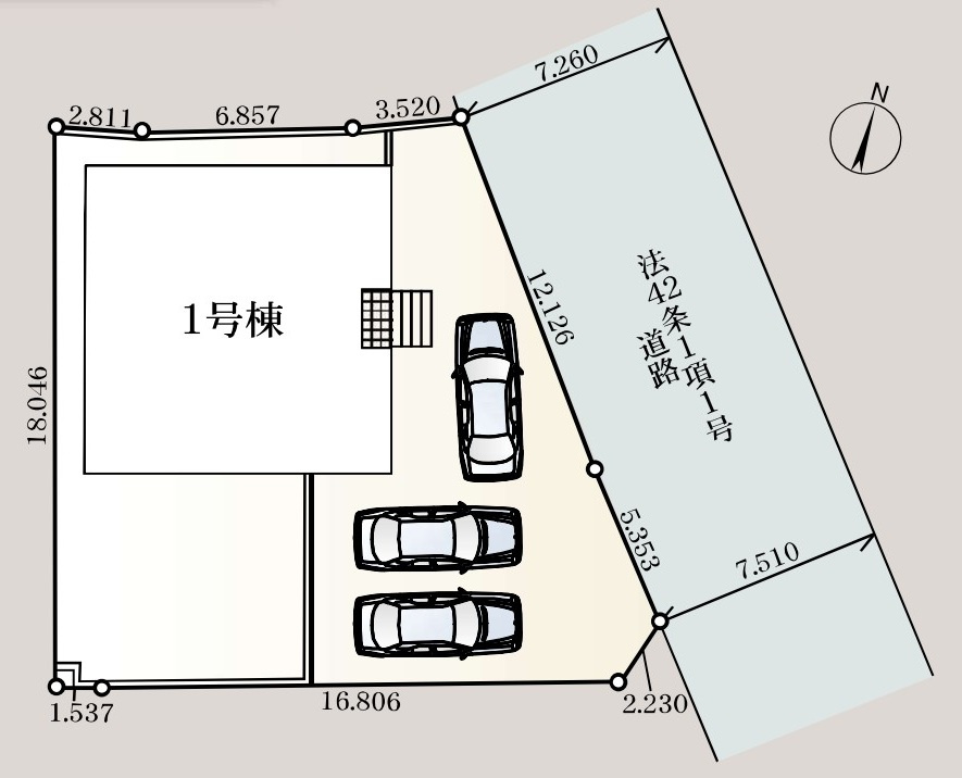 Cradle garden　本庄市児玉町児玉第14の区画図|図面と現況が異なる場合、現況を優先とします。