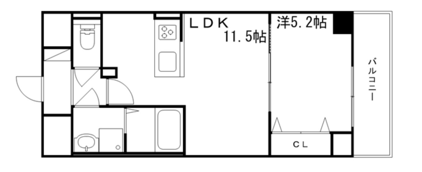 MISTRAL姫路駅前Ⅴ忍町の間取り
