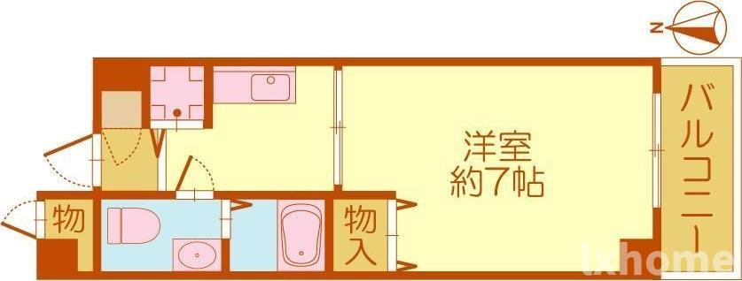 サンピラー茨木byK&Iの間取り