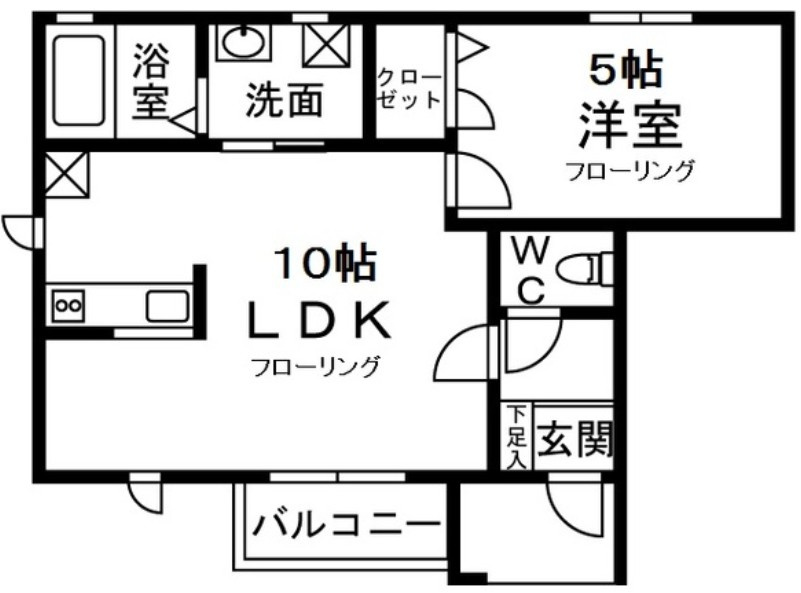 デザインメゾン別所の間取り