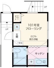 【間取り】 | ロッソ池上Ａ
