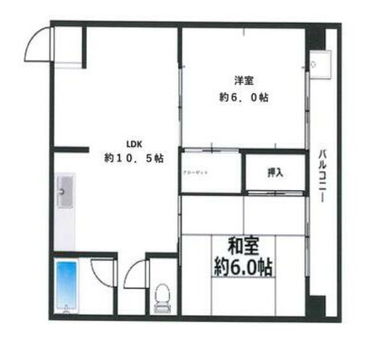 リノGrandBelle姫路の間取り