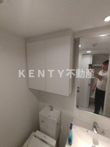 【洗面所】 | B CITY APARTMENT SHINAGAWA WEST | コンパクトで使いやすい洗面所