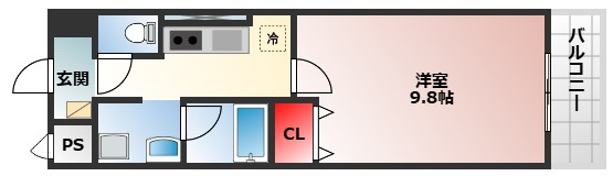 【間取り】 | ドゥーロ北長尾