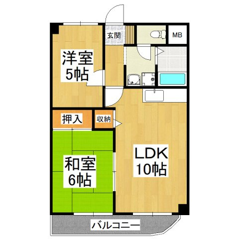 【間取り】 | サン・ルミエール