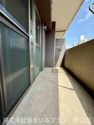 Grand-Place京橋のバルコニー