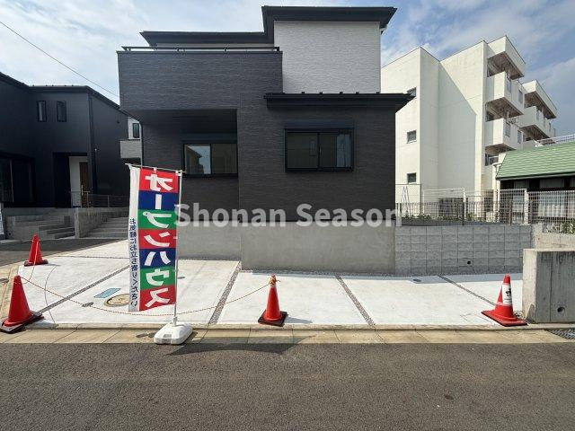 【現地画像あり】秦野市第3戸川　全5棟　2号棟の外観|現地完成いたしました♪