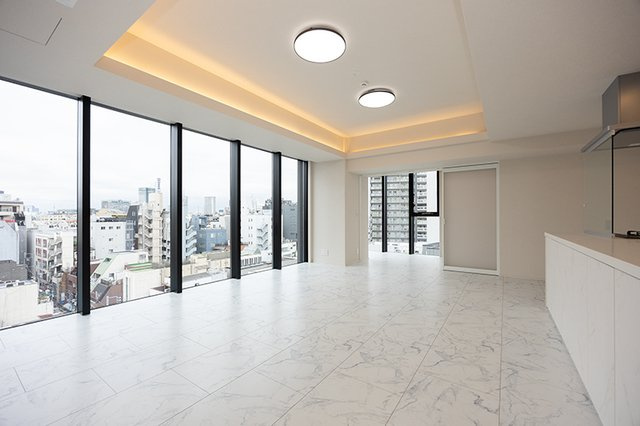 希神楽坂テラスの居間・リビング|※写真は同タイプ住戸です。