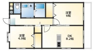 グランシティ蛍ヶ丘の間取り