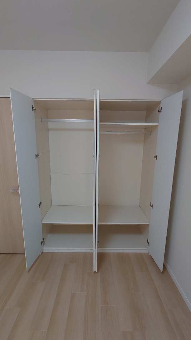 プラウドフラット三軒茶屋Ⅱの収納|収納のためのスペースです