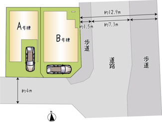 【区画図】 | 上津島2丁目