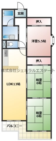 【間取り】 | モンテベルデ交野