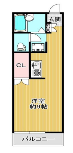 メゾンOSABE Ⅴの間取り