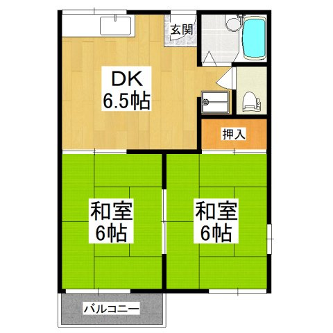 【間取り】 | 中野ハイツ