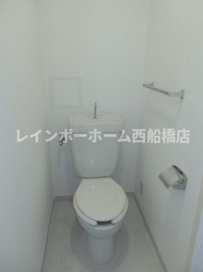浦安市堀江５丁目のアパートのトイレ