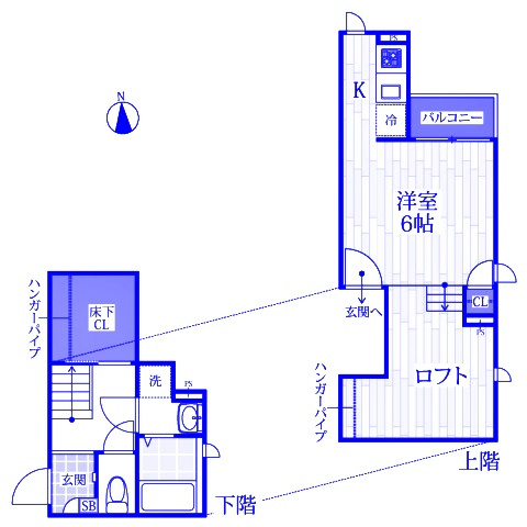 CB大宮グロースの間取り