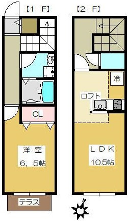 リラ石川台の間取り