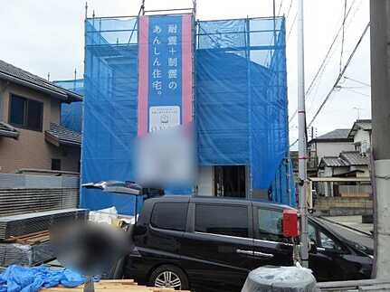 広島市安佐北区口田南２丁目の前面道路含む現地写真