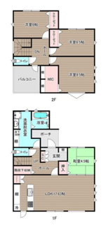 【間取り】 | 熊本県菊池郡大津町大字引水