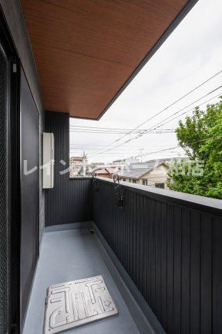 特典：仲介手数料が無料です!!のバルコニー|※別部屋参考写真。
