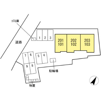 【区画図】 | D-roomアザレア
