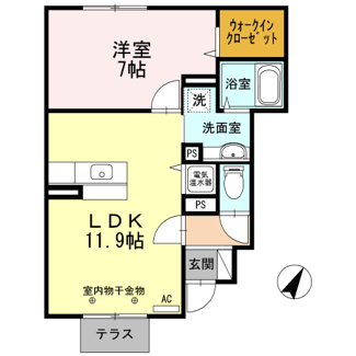 【間取り】 | D-roomアザレア