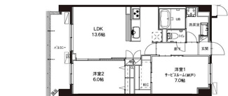 【間取り】 | ブルーブラン新横浜 | 間取りです。
