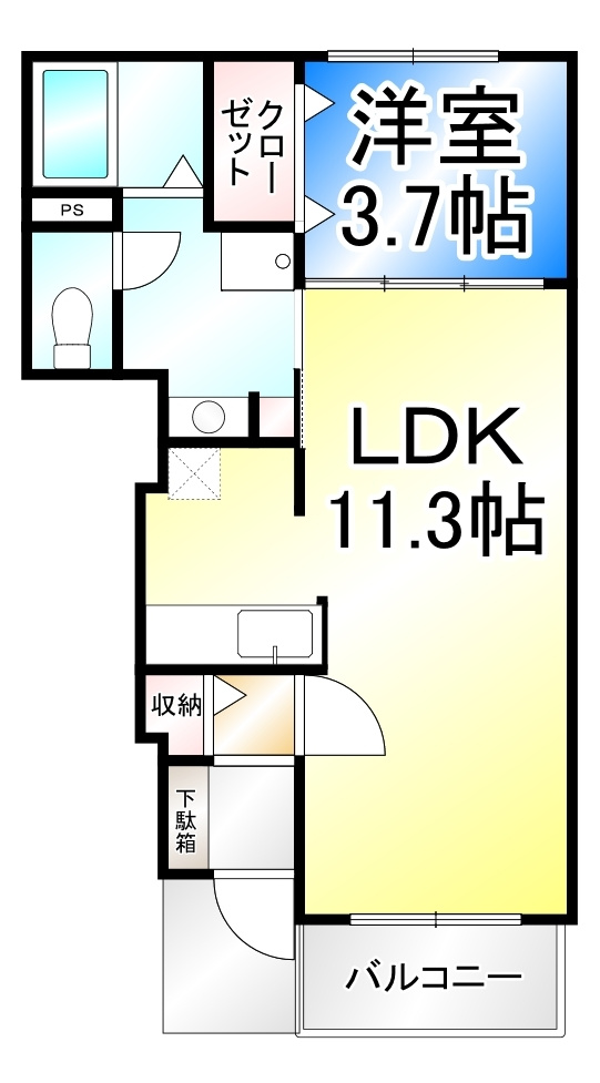 シャルマン櫻街の間取り