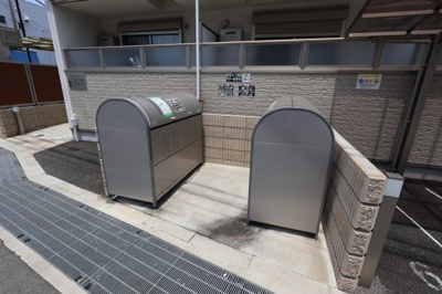 【その他共用部分】 | クリエオーレ南新町 | 敷地内ゴミ置き場