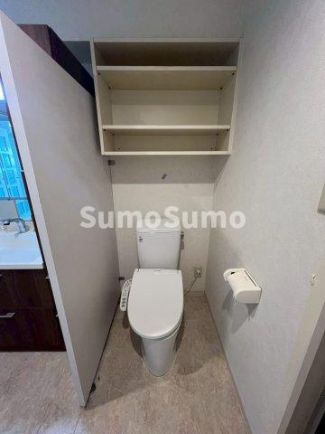 スカイビュー246のトイレ|落ち着いたトイレです