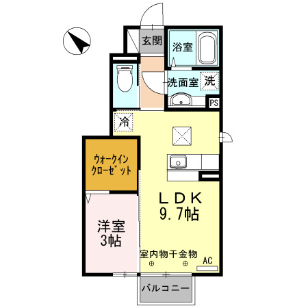 シャルム宮古の間取り