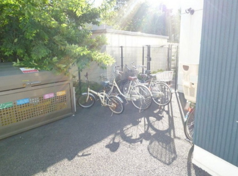 ルポゼ調布の駐車場