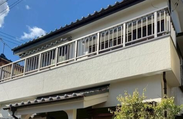 三咲二丁目山岸貸家のバルコニー