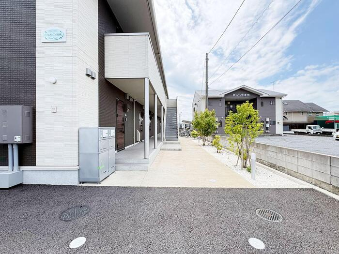 ハルメゾン田彦のエントランス