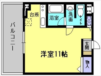【間取り】 | メゾンクレール２ | 間取りです。