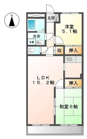 ファインヴィーブルの間取り