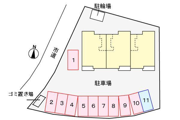 アンジュ．Ｋの区画図