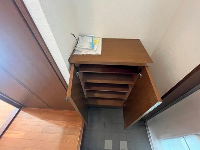 コーポイマージュＡ棟の収納|下駄箱