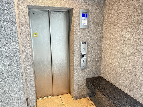 ライオンズ大濠公園グランゲイトのその他|エレベーター　※前回募集時の写真２０２４年４月撮影