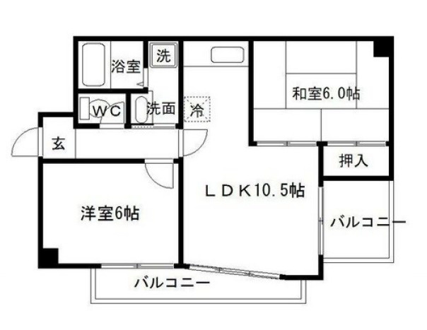 【間取り】 | ライフ野江