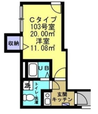 Ｓｉｎｃｒｅａｓｅ一之江 の間取り