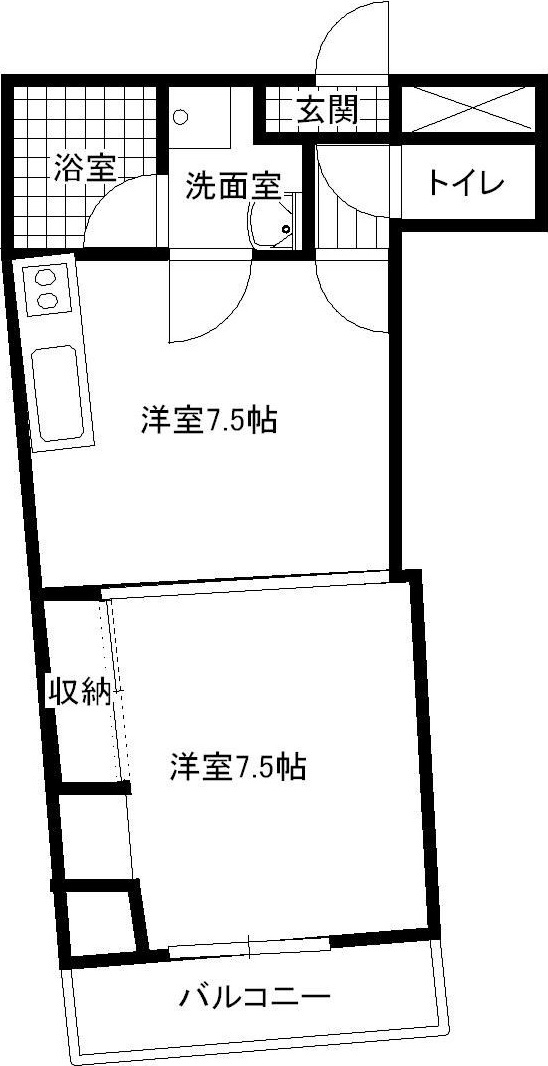 マイスフォレスト春日原の間取り