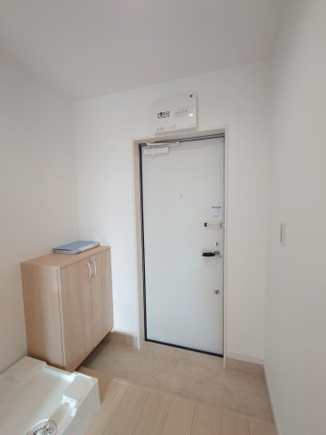 シンプルで使いやすい玄関です