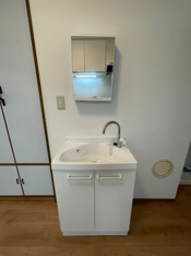 広い洗面スペース
