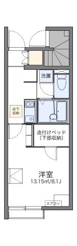 代表的な間取のため実際の間取とは異なる場合があります