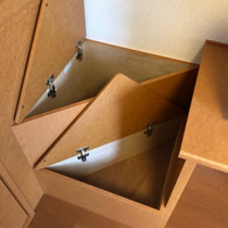 明るい色調の室内です