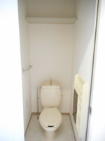 コンパクトで使いやすいトイレです