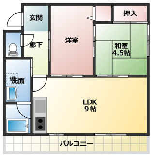【間取り】 | スカイホーム瀬川