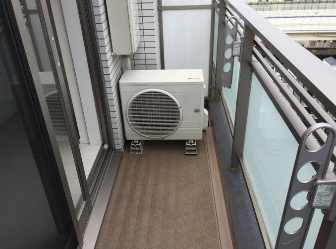 スカイコートパレス大島のバルコニー|別部屋参考写真