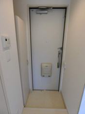 落ち着いた玄関です
